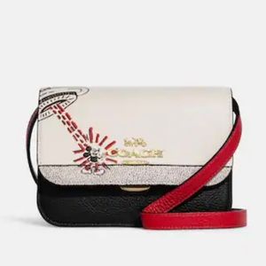 NWT Coach + Mickey Mouse Design Bag